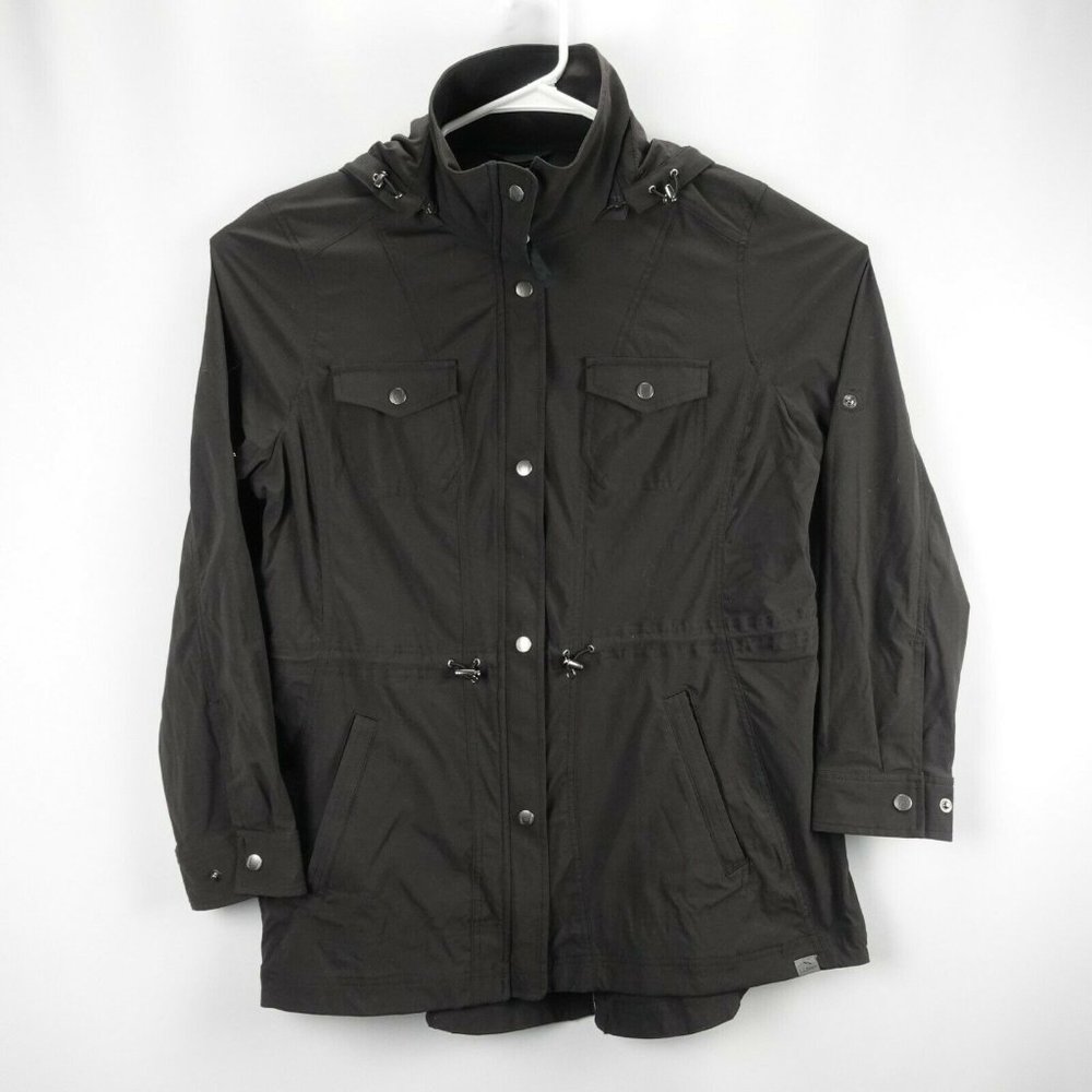 L.L. Bean Women's Luna Jacket Black Weather Resistant